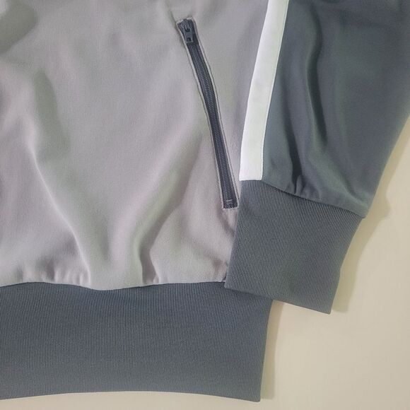 Nike Sportswear Women’s Gray Knit Dri-FIT Track Jacket - Picture 8 of 13